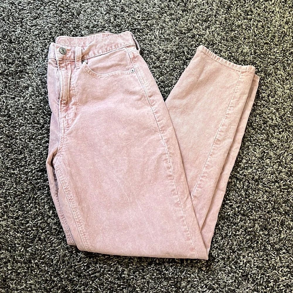 American eagle pink jeans